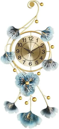 Battery-Powered Metal Wall Clock