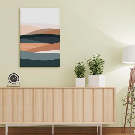 Art Deco Framed Canvas Mural