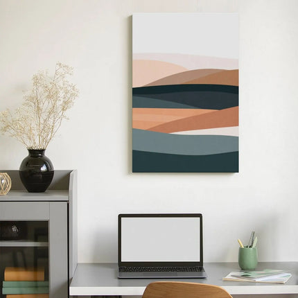 Art Deco Framed Canvas Mural