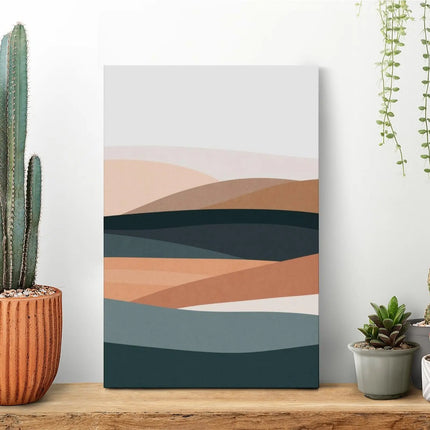 Art Deco Framed Canvas Mural