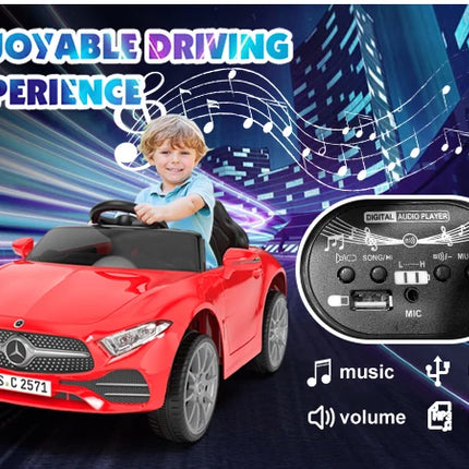 12V Kids' Ride-On Car with Remote Control