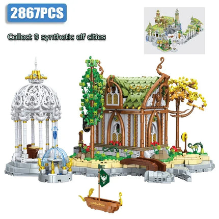 BaKa Elven Tavern Village Building Sets — 33237–33245