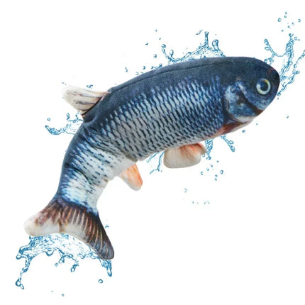 USB-Rechargeable Moving Fish Catnip Toy