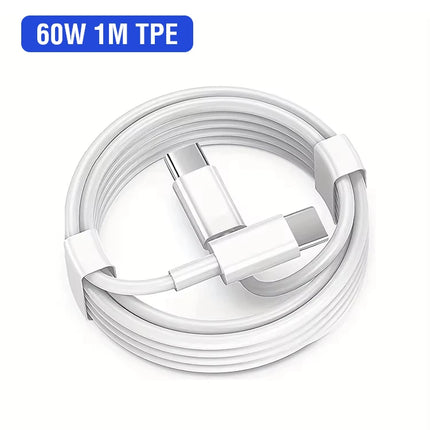 1 m 60W USB-C to USB-C Charging & Data Cable