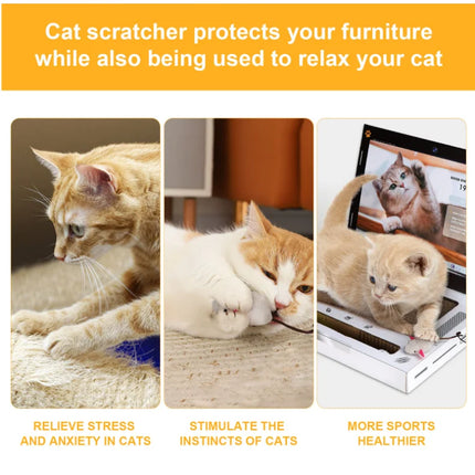 Laptop-Shaped Cat Scratching Board