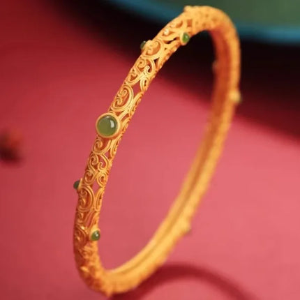 Forbidden City Cloud Bangle Bracelet
