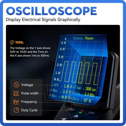 VDIAGTOOL V500 PRO Circuit Probe and Battery Tester