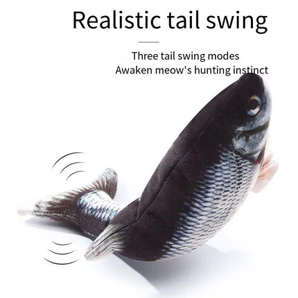 Electric Moving Fish Cat Toy