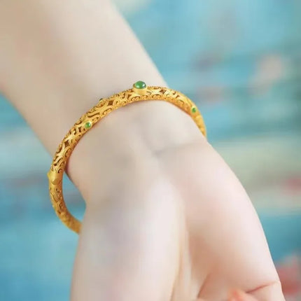 Forbidden City Cloud Bangle Bracelet