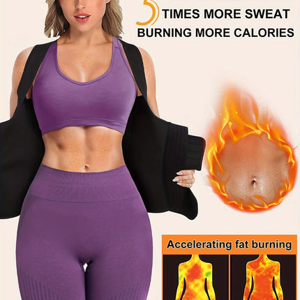 Women's Double-Belt Waist Shaping Vest