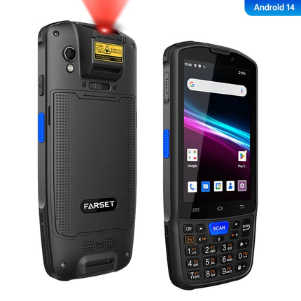 F7 Android 14 Handheld PDA Barcode Scanner