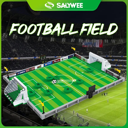 DIY Sports Field Building Block Scene Set