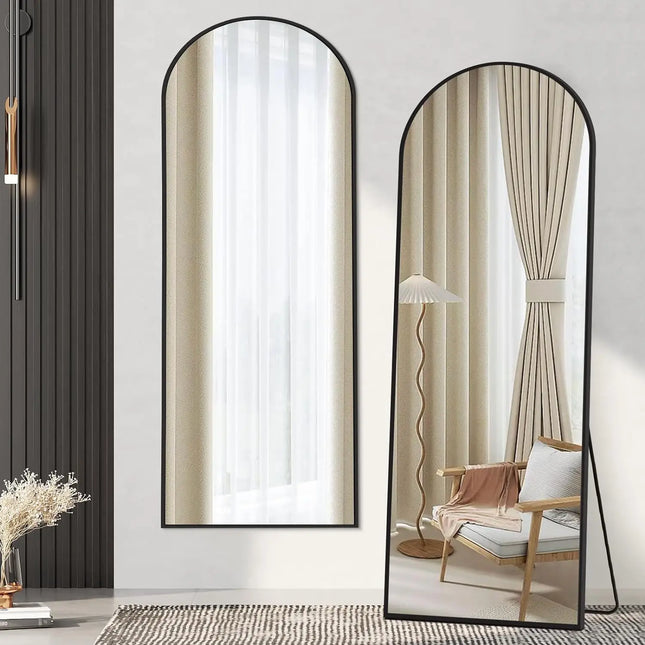 Rustic Arch Full-Length Standing Mirror