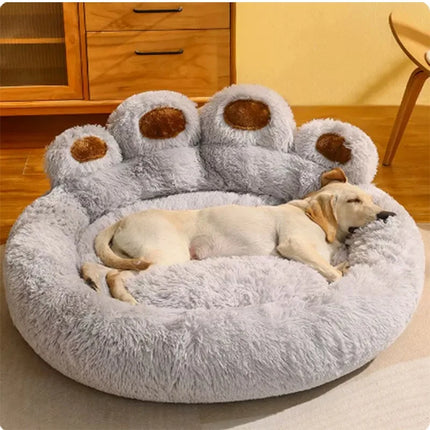 All-Season Plush Pet Bed for Dogs & Cats