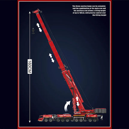 Mould King 17008 RC Crane Truck Set — 8,506 Pieces