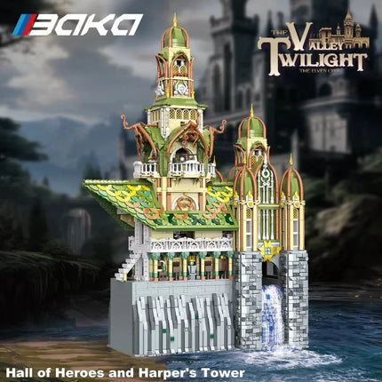 BaKa Elven Tavern Village Building Sets — 33237–33245