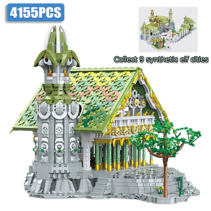 BaKa Elven Tavern Village Building Sets — 33237–33245