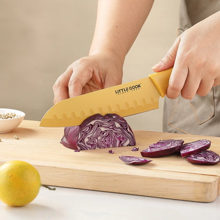 Little Cook ColorNest 6-Piece Kitchen Knife Set