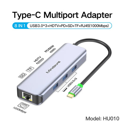 Mindpure 10-in-1 USB-C Docking Station