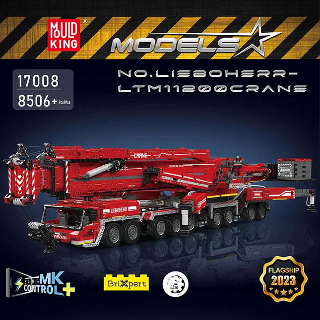 Mould King 17008 RC Crane Truck Set — 8,506 Pieces