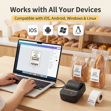 N20 Portable Thermal Label Printer