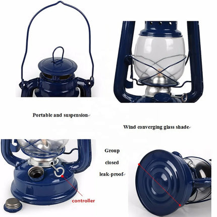 Dimmable Retro-Style LED Lantern