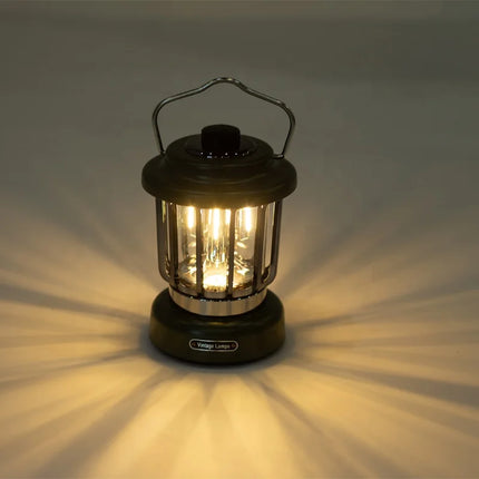 Rechargeable Retro-Style LED Work Lantern