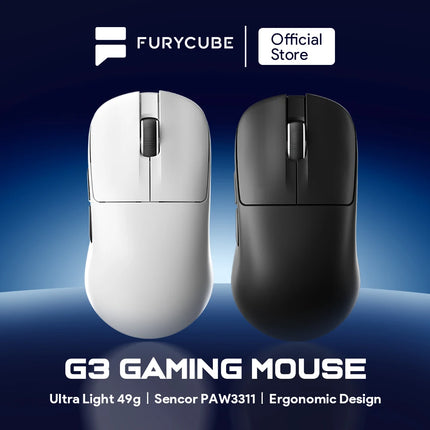 FURYCUBE G3 Wireless RGB Gaming Mouse