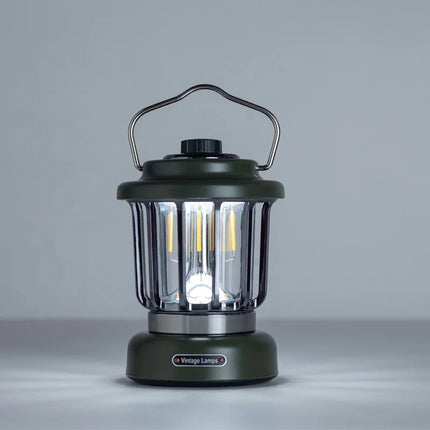 Rechargeable Retro-Style LED Work Lantern