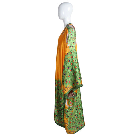 Women’s Luxury Satin Kaftan Robe – Plus Size