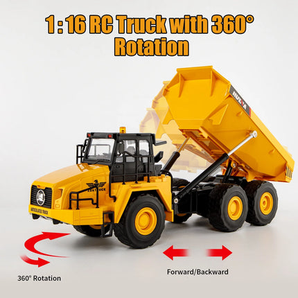 Huina 1553 1:16 RC Articulated Dump Truck
