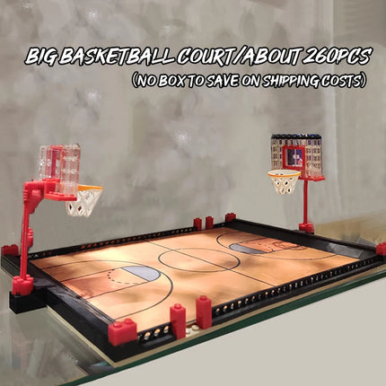 DIY Sports Field Building Block Scene Set