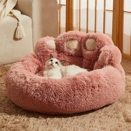 All-Season Plush Pet Bed for Dogs & Cats