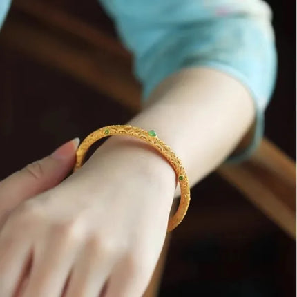Forbidden City Cloud Bangle Bracelet