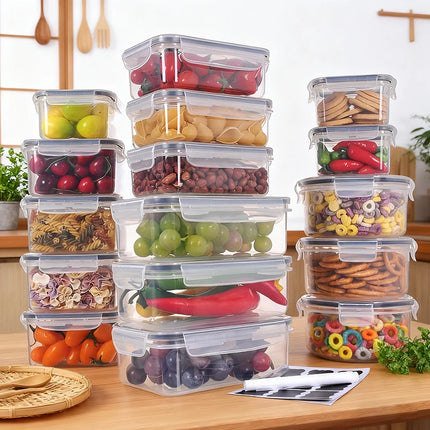 Stackable Produce & Food Storage Container Set