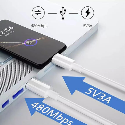 1 m 60W USB-C to USB-C Charging & Data Cable