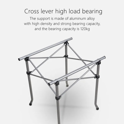 Foldable Aluminum Camping Table and Chair Set