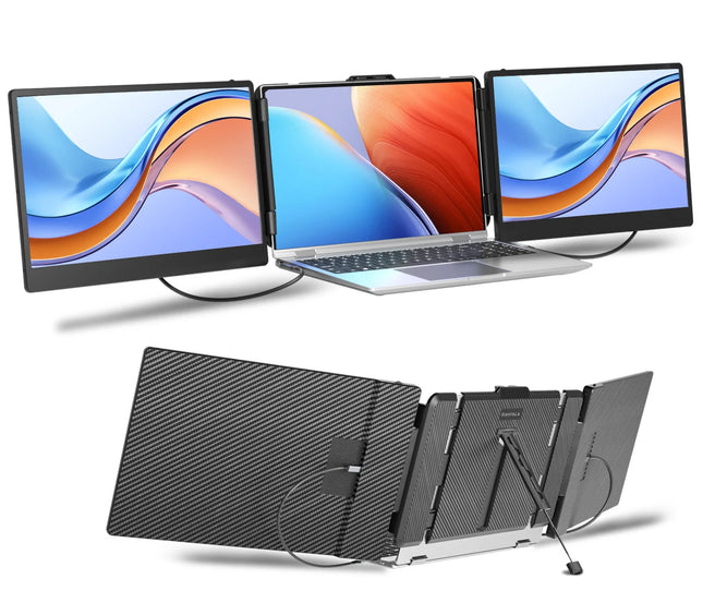 S2 14-Inch Triple-Screen Laptop Monitor Extender