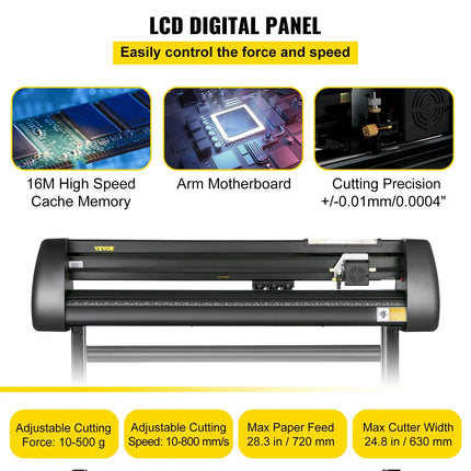 28-Inch Vinyl Cutting Plotter with Floor Stand
