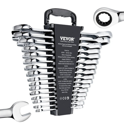 16-Piece Metric Combination Wrench Set