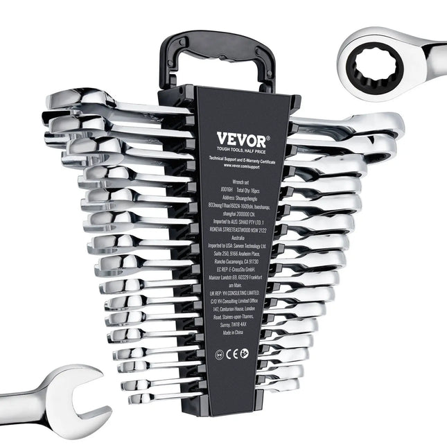 16-Piece Metric Combination Wrench Set