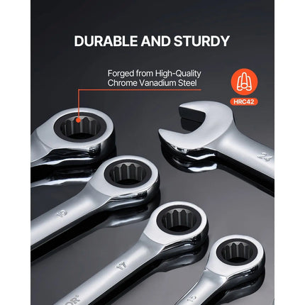 16-Piece Metric Combination Wrench Set