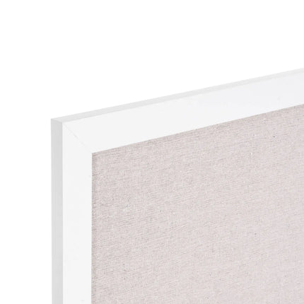 20 × 30-Inch Wood-Framed Linen Cork Board