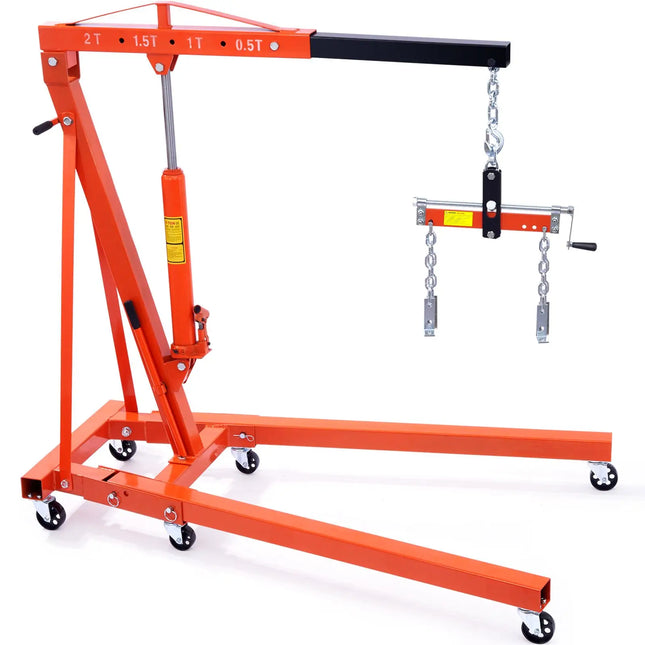 2-Ton Foldable Hydraulic Engine Hoist